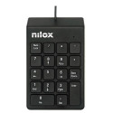 Nilox NUMERIC KEYBOARD tastiera USB Spagnolo Nero