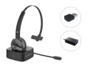 Conceptronic POLONA03BDA cuffia e auricolare Cuffie Wireless A Padiglione Ufficio Bluetooth Base di ricarica Nero