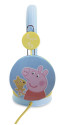 OTL Technologies Peppa Pig Cuffie Cablato A Padiglione MUSICA Blu, Giallo