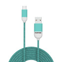 Celly PT-MC001-5L cavo USB 1,5 m USB 2.0 Micro-USB A USB A Ciano