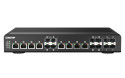 QNAP QSW-IM1200-8C switch di rete Gestito L2 Nero