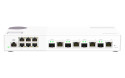 QNAP QSW-M2106-4C switch di rete Gestito L2 2.5G Ethernet (100/1000/2500) Bianco