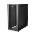 StarTech.com Armadio rack per server 25U - Profondità regolabile da 7-35" a 4 montanti con chiusura a chiave - Armadio mobile ventilato a rack con ruote per apparecchiature informatiche e di rete come Dell PowerEdge o HP ProLiant