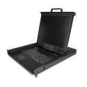 StarTech.com Console KVM per Armadio Rack - Monitor LCD 17" - KVM Switch VGA a 1 porta - Montabile a Rack - Cassetto KVM universale 1U LCD con cavi - Supporto USB - Tastiera Inglese QWERTY - 50.000 MTBF