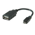 Nilox RO11.02.8311 cavo USB Micro-USB B USB A Nero