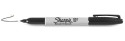 Sharpie Fine Point marcatore permanente Punta sottile Nero 12 pz