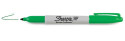 Sharpie Fine Point marcatore permanente Punta sottile Verde 12 pz