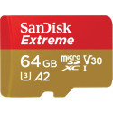 SanDisk Extreme microSDXC UHS-I 64 GB Classe 10