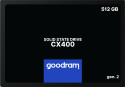 Goodram CX400 gen.2 2.5" 512 GB Serial ATA III 3D TLC NAND