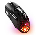 Steelseries Aerox 5 Wireless mouse Mano destra RF Wireless + Bluetooth + USB Type-A Ottico 18000 DPI