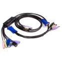 StarTech.com Switch KVM cavo VGA USB 2 porte con audio