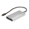 StarTech.com Adattatore Thunderbolt 3 a Dual HDMI 2.0 - Certificato Thunderbolt 3 4K 60Hz - Adattatore convertitore video per doppio monitor HDMI - Compatibile con Mac e Windows - Doppio display HDMI 4K