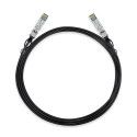 TP-Link TL-SM5220-3M cavo a fibre ottiche SFP+ DAC Nero