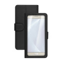 Celly Unica View custodia per cellulare 12,7 cm (5") Custodia a libro Nero