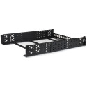 StarTech.com Binari universali per server rack fissi 2U 50 cm ca. con profondità regolabile