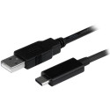 StarTech.com Cavo da USB C a USB A da 1m - Cavo da USB A a C M/M - Cavo USB 2.0 - Cavo adattatore USB - USB tipo C - Cavo USB Type C - Certificato USB-IF