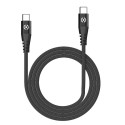 Celly USBCUSBCNYLBK cavo USB 1 m USB C Nero