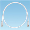 Panduit Copper Patch Cord, Category 6, Off White UTP Cable, 1 Meter cavo di rete Bianco 1 m