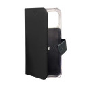 Celly Wally custodia per cellulare 15,5 cm (6.1") Custodia a borsellino Nero