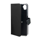 Celly Wally custodia per cellulare 16,8 cm (6.6") Custodia a borsellino Nero