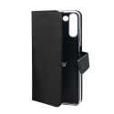 Celly Wally custodia per cellulare 15,5 cm (6.1") Custodia flip a libro Nero