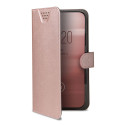 Celly Wally One XXXL custodia per cellulare 15,2 cm (6") Custodia flip a libro Rosa