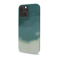 Celly WATERCOLOR iPhone 13 custodia per cellulare 15,5 cm (6.1") Cover Verde