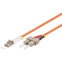 WP WPC-FP2-5LCSC-020 cavo a fibre ottiche 2 m LC SC OM2 Arancione