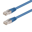 WP WPC-PAT-5F005B cavo di rete Blu 0,5 m Cat5e F/UTP (FTP)