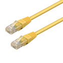 WP WPC-PAT-5U010Y cavo di rete Giallo 1 m Cat5e U/UTP (UTP)