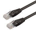 WP WPC-PAT-6U030BL cavo di rete Nero 3 m Cat6 U/UTP (UTP)