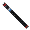 WP WPN-PDU-G02-06 unità di distribuzione dell'energia (PDU) 6 presa(e) AC 1U Nero, Rosso