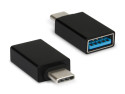 Hamlet XADTC-U2A-MF adattatore per inversione del genere dei cavi USB Type-C USB tipo A Nero