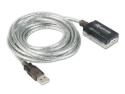 Hamlet Prolunga Extender Usb 2.0 da 5 metri con ripetitore attivo