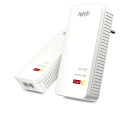 FRITZ!Powerline 1240 AX WLAN Set 1200 Mbit/s Collegamento ethernet LAN Wi-Fi Bianco 2 pz