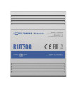 Teltonika RUT300 router cablato Fast Ethernet Blu, Metallico