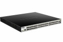 D-Link DGS-1210-52MP/ME/E switch di rete Gestito L2+ Gigabit Ethernet (10/100/1000) 1U Nero, Grigio