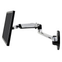 Ergotron LX Series LX Wall Mount LCD Arm 86,4 cm (34") Alluminio Parete