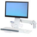 Ergotron StyleView 61 cm (24") Bianco Parete