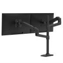 Ergotron LX Series LX Dual Stacking Arm, Tall Pole, Matte Black 101,6 cm (40") Nero Scrivania