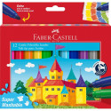 Faber-Castell Jumbo marcatore Multicolore 12 pz