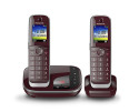 Panasonic KX-TGJ322 Telefono DECT Identificatore di chiamata Rosso