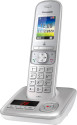 Panasonic KX-TGH720 Telefono DECT Identificatore di chiamata Perlato, Argento