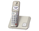 Panasonic KX-TGE250 Telefono DECT Identificatore di chiamata Champagne, Oro