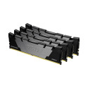 Kingston Technology FURY 32GB 3200MT/s DDR4 CL16 DIMM (Kit da 4) Renegade Black