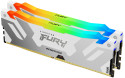 Kingston Technology FURY 32GB 8000MT/s DDR5 CL38 DIMM (Kit da 2) Renegade RGB White XMP