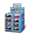 Maisto Fresh Metal 4.5" Power Racer Retrocarica Display Assortiti