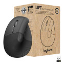 Logitech Lift for Business mouse Mancino RF senza fili + Bluetooth Ottico 4000 DPI