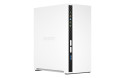 QNAP TS-233 server NAS e di archiviazione Mini Tower Collegamento ethernet LAN Bianco Cortex-A55