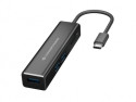 Conceptronic DONN08B replicatore di porte e docking station per laptop USB 3.2 Gen 1 (3.1 Gen 1) Type-C Nero